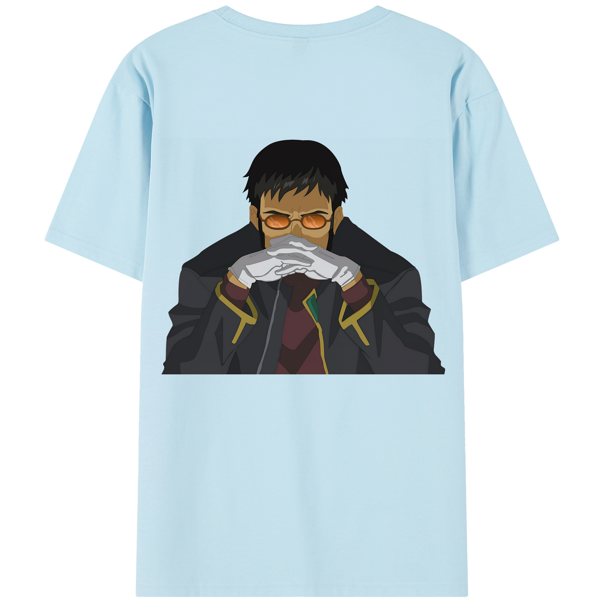 （画像用） EVA 新世紀エヴァンゲリオン 綿100％半袖Tシャツ（背面プリント）